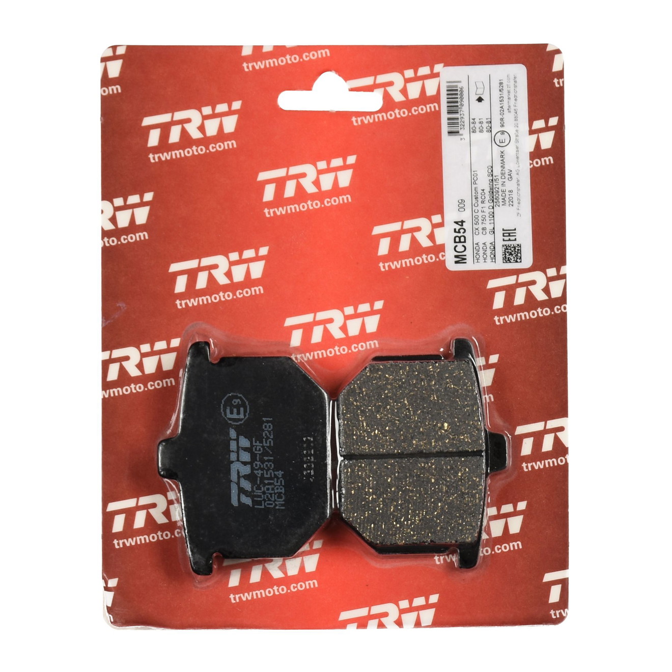 TRW Bremsbelag organisch