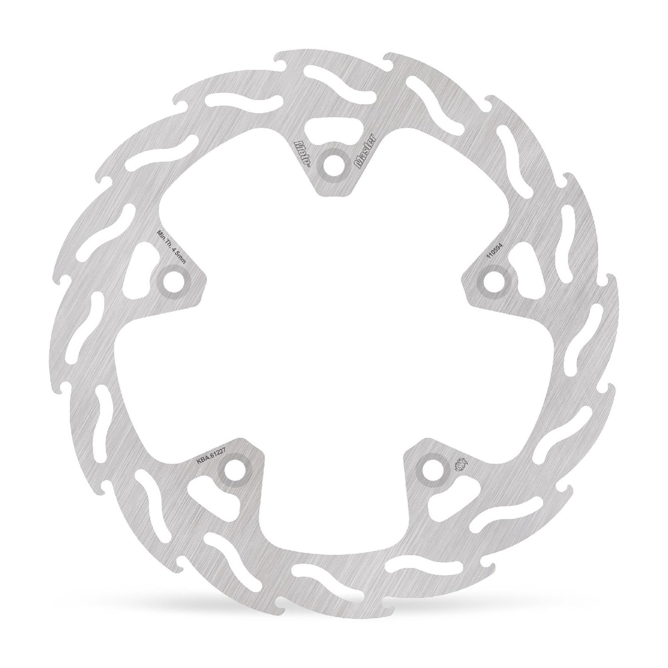 Moto-Master Bremsscheibe Flame hinten starr mit ABE