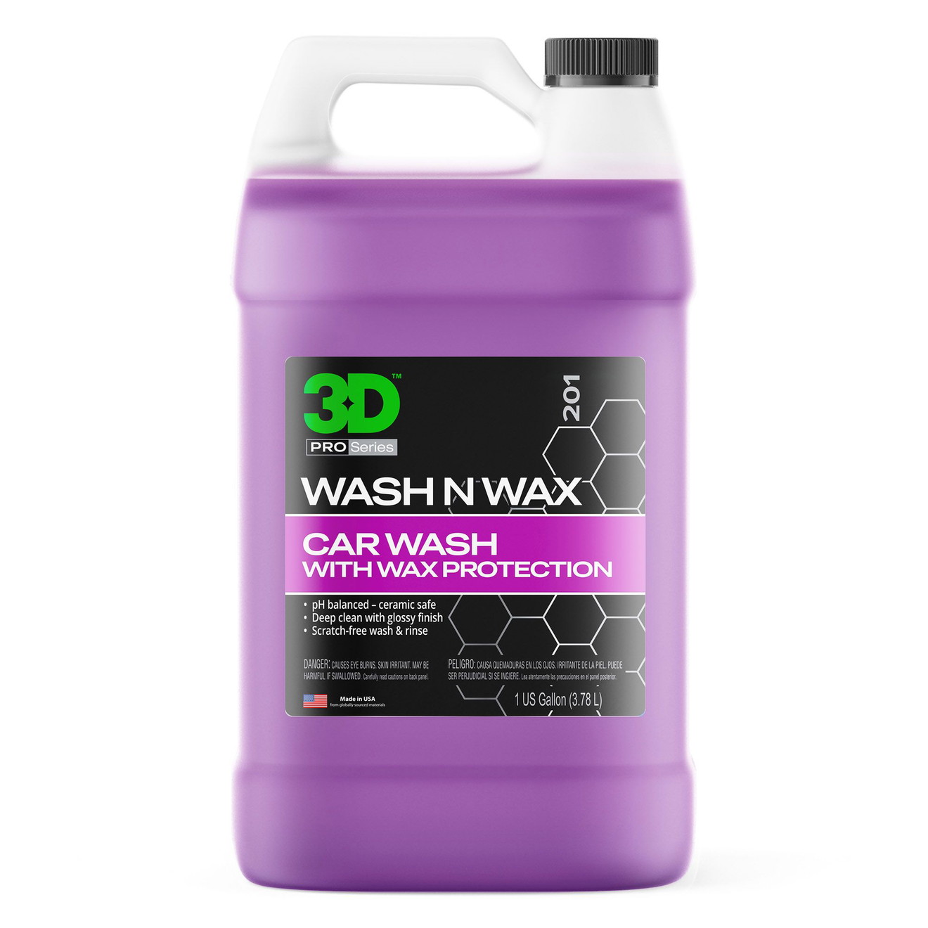 3D Wash n Wax szampon samochodowy z woskiem 3780 ml