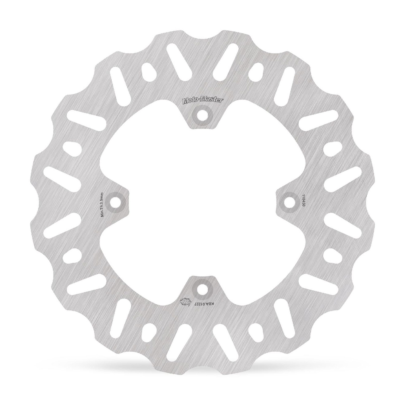 Moto-Master Bremsscheibe Nitro hinten starr mit ABE