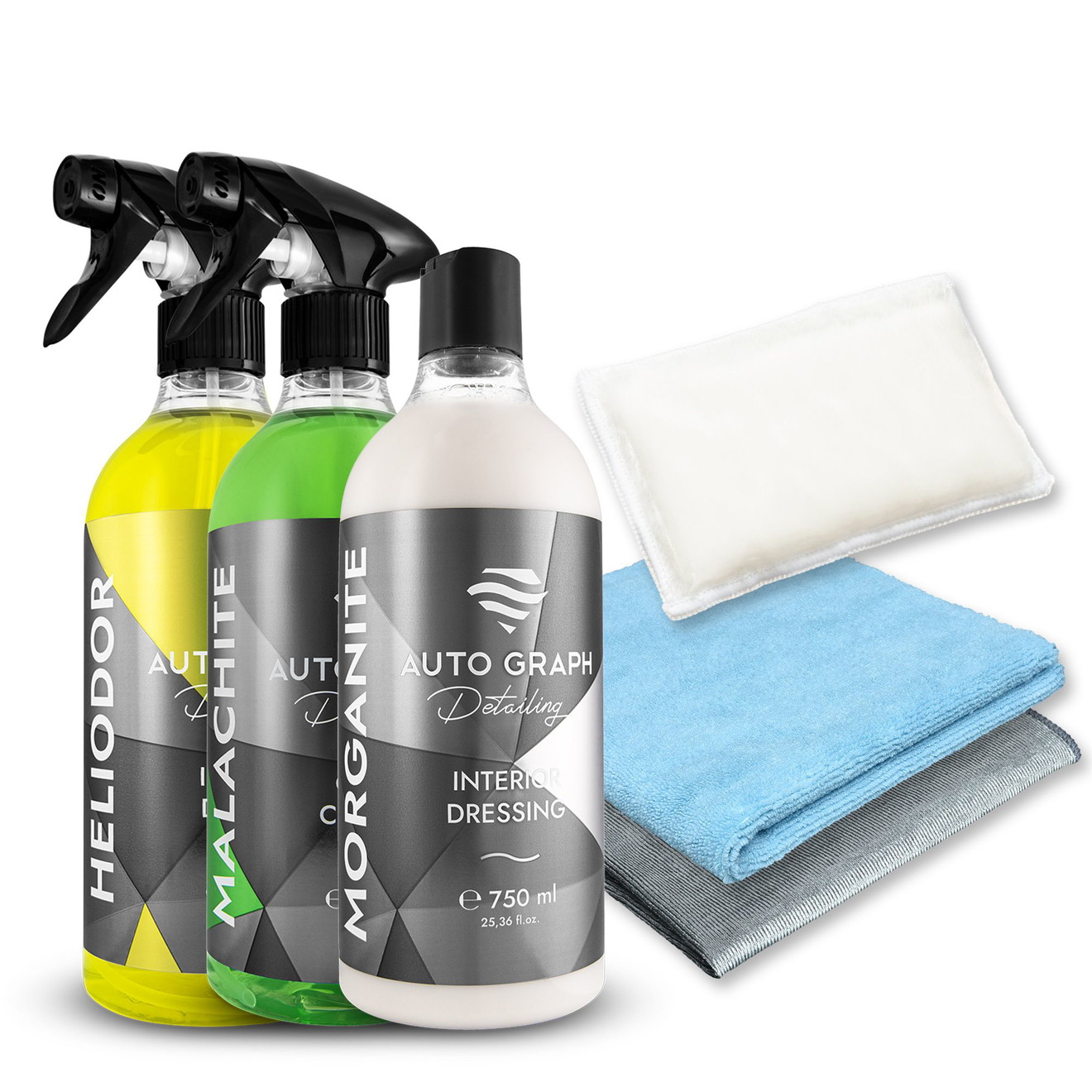 Set Detailing Interior Clean AUTO GRAPH XL – Îngrijire completă pentru interior