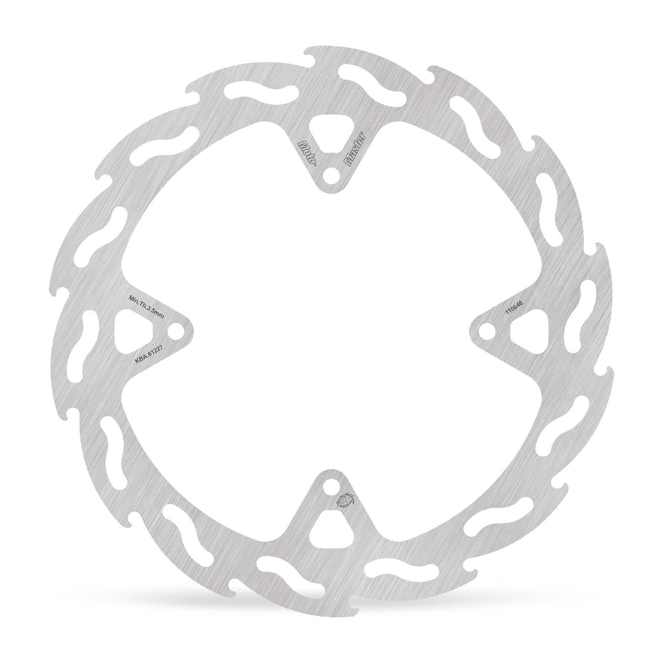 Moto-Master Bremsscheibe Flame hinten starr mit ABE