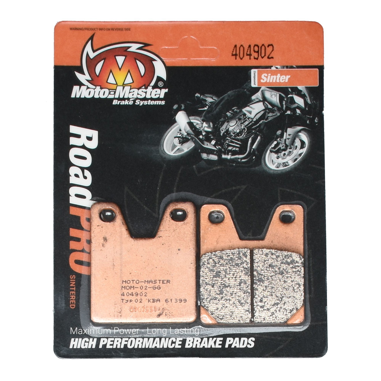 Moto-Master Bremsbelag RoadPRO Sinter hinten